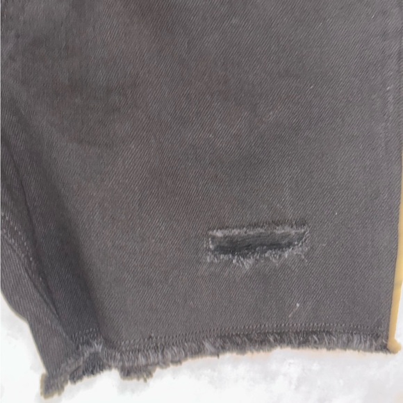 Old Navy Black High-Rise Denim Shorts nwt - Picture 5 of 9